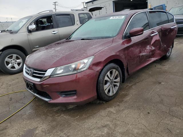 HONDA ACCORD LX 2014 with VIN 1HGCR2F36EA185187 - Photo from auction