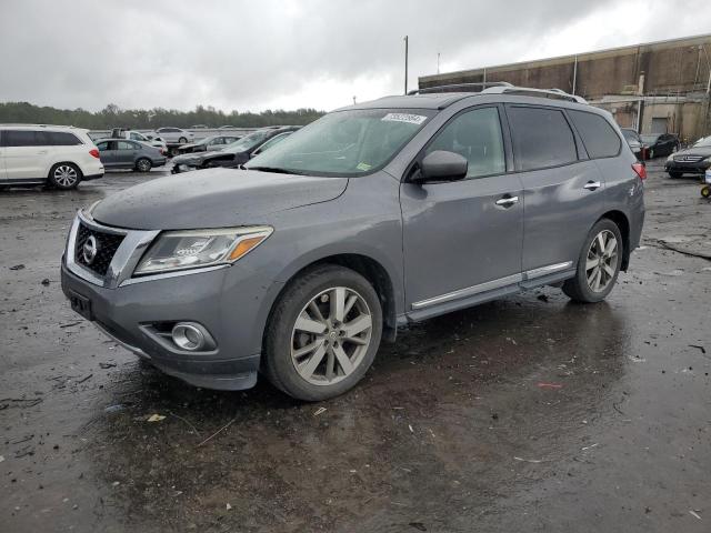 NISSAN PATHFINDER 2015 with VIN 5N1AR2MM4FC637818 - Photo from auction