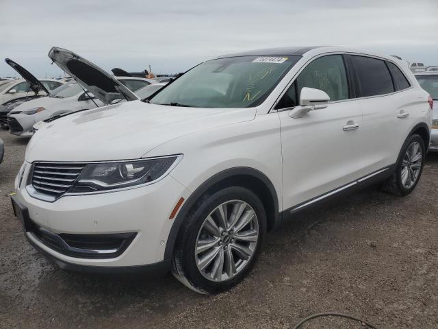LINCOLN MKX RESERV 2018 with VIN 2LMPJ8LPXJBL31154 - Photo from auction