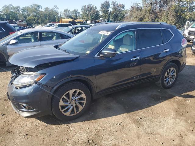 NISSAN ROGUE S 2015 with VIN 5N1AT2MV9FC855330 - Photo from auction