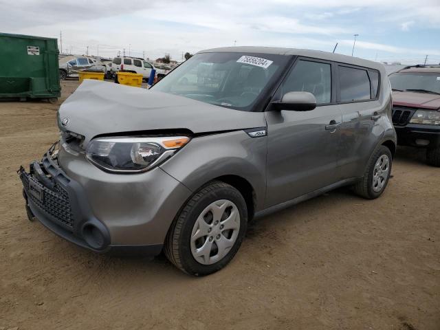 KIA SOUL 2015 with VIN KNDJN2A2XF7151073 - Photo from auction