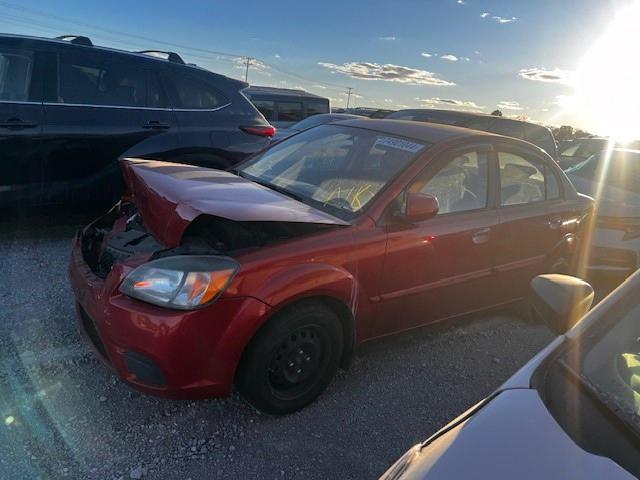 KIA RIO BASE 2011 with VIN KNADH4A37B6855950 - Photo from auction