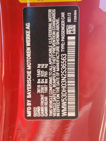 Photo 14 from auction – 2022 MINI COOPER S with VIN WMW53DH03N2S36563