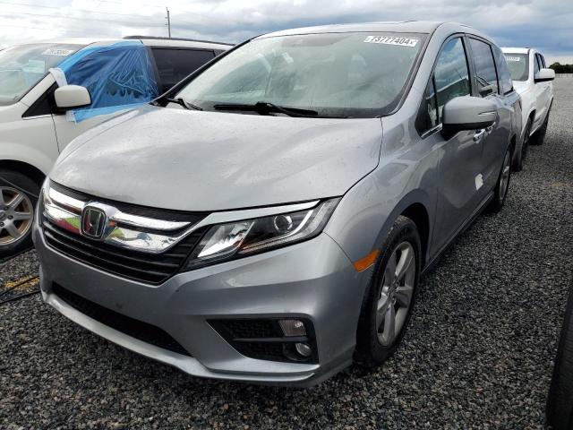 HONDA ODYSSEY EX 2018 with VIN 5FNRL6H77JB077681 - Photo from auction