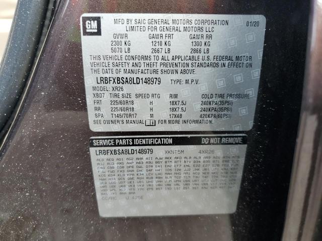 Photo 14 from auction – 2020 BUICK ENVISION P with VIN LRBFXBSA8LD148979
