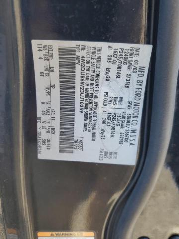 Photo 14 from auction – 2003 MERCURY MOUNTAINEE with VIN 4M2DU86W23UJ10359