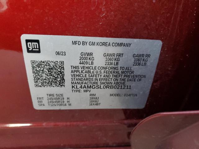 Photo 14 from auction – 2024 BUICK ENCORE GX with VIN KL4AMGSL0RB021211