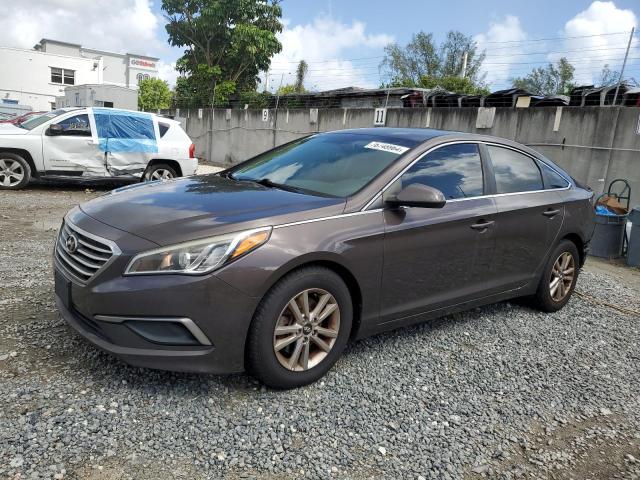 HYUNDAI SONATA SE 2016 with VIN 5NPE24AF5GH361778 - Photo from auction
