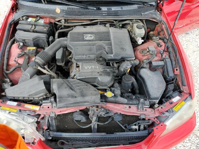 Photo 11 from auction – 2005 LEXUS IS 300 with VIN JTHBD192150100248