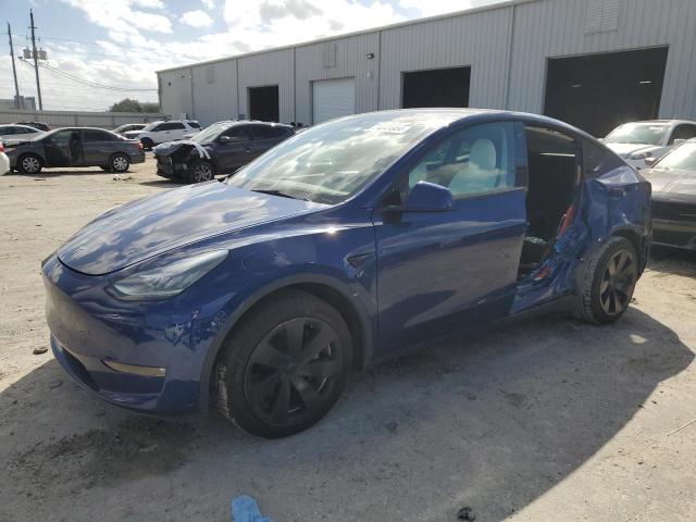 TESLA MODEL Y 2021 with VIN 5YJYGAEE9MF201220 - Photo from auction