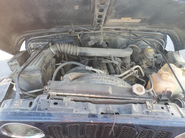 Photo 11 from auction – 2000 JEEP WRANGLER / with VIN 1J4FA49S0YP770943