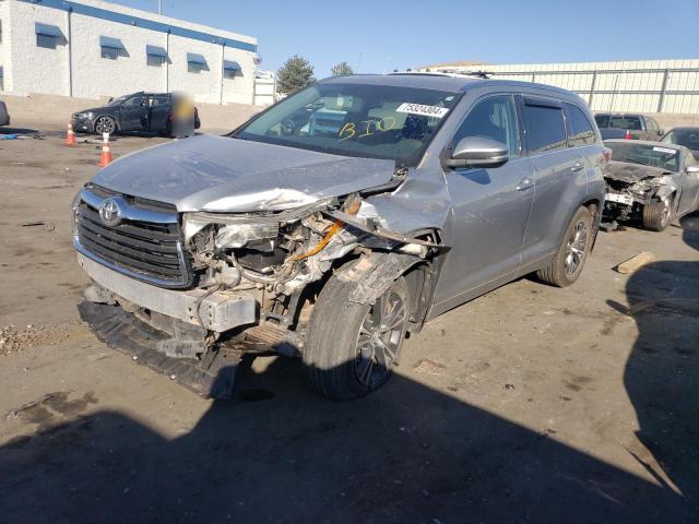 TOYOTA HIGHLANDER 2016 with VIN 5TDJKRFH8GS301798 - Photo from auction