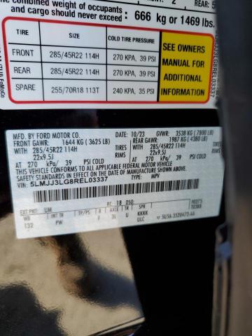 Photo 14 from auction – 2024 LINCOLN NAVIGATOR with VIN 5LMJJ3LG8REL03337