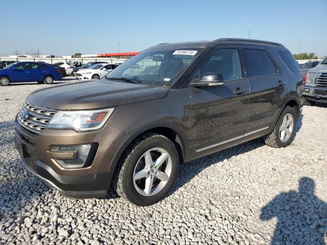 FORD EXPLORER X 2016 with VIN 1FM5K8D8XGGA43739 - Photo from auction