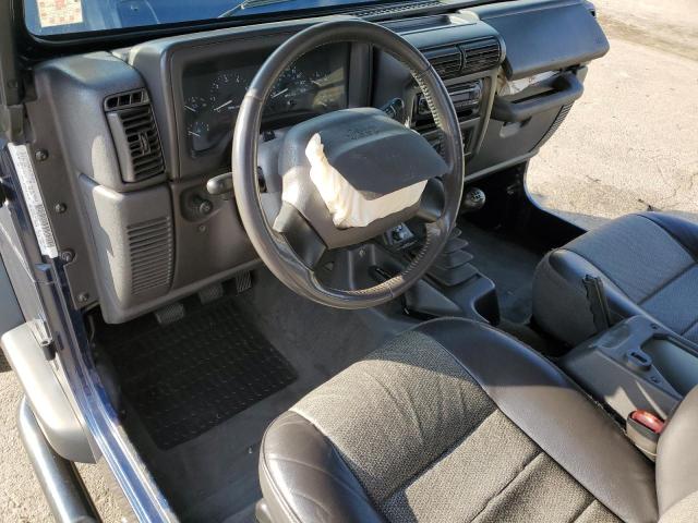 Photo 8 from auction – 2000 JEEP WRANGLER / with VIN 1J4FA29P7YP801072