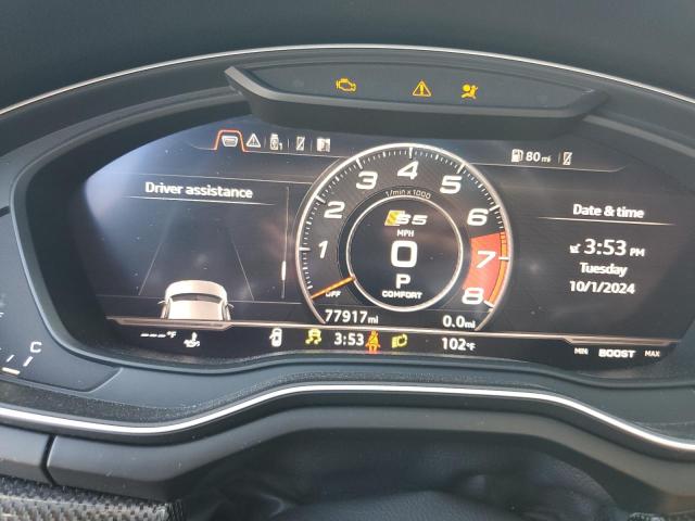 Photo 9 from auction – 2018 AUDI S5 PRESTIG with VIN WAUC4CF5XJA060009