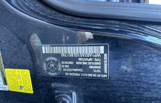 Photo 10 from auction – 2016 PORSCHE MACAN S with VIN WP1AB2A51GLB51795