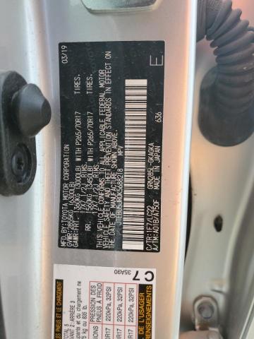 Photo 14 from auction – 2019 TOYOTA 4RUNNER SR with VIN JTEBU5JR0K5688218
