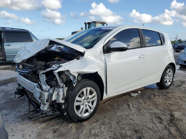 CHEVROLET SONIC 2017 with VIN 1G1JG6SH2H4166555 - Photo from auction