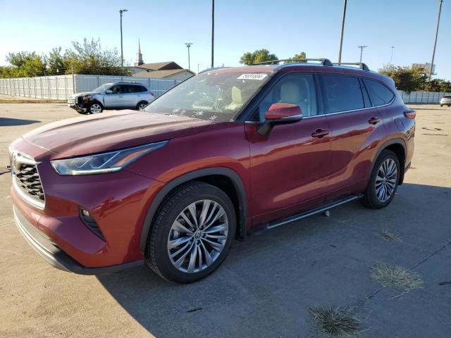 TOYOTA HIGHLANDER 2020 with VIN 5TDFZRBH4LS043667 - Photo from auction
