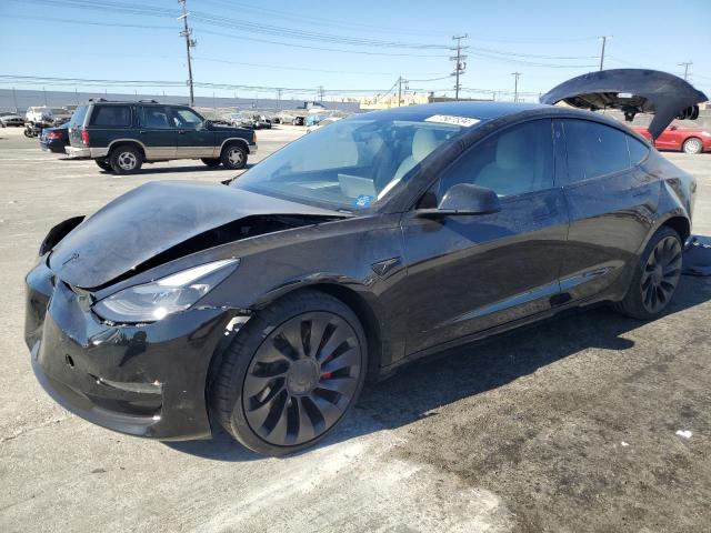 TESLA MODEL 3 2023 with VIN 5YJ3E1EC5PF715116 - Photo from auction