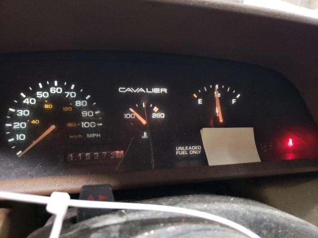 Photo 9 from auction – 1992 CHEVROLET CAVALIER V with VIN 1G1JC5448N7216031