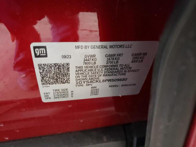 Photo 14 from auction – 2023 CADILLAC ESCALADE P with VIN 1GYS4CKL8PR509680
