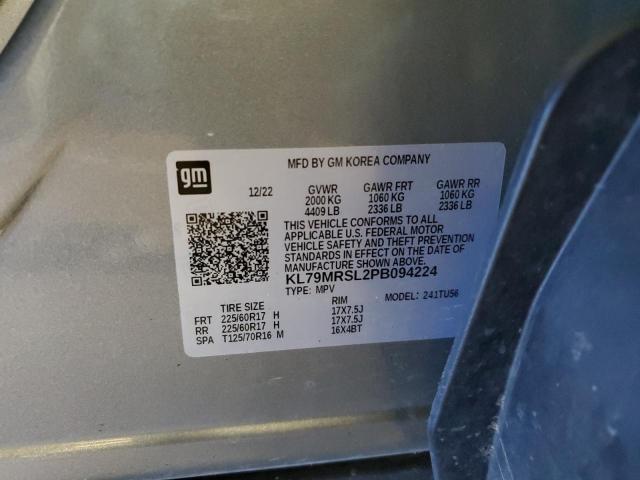 Photo 14 from auction – 2023 CHEVROLET TRAILBLAZE with VIN KL79MRSL2PB094224