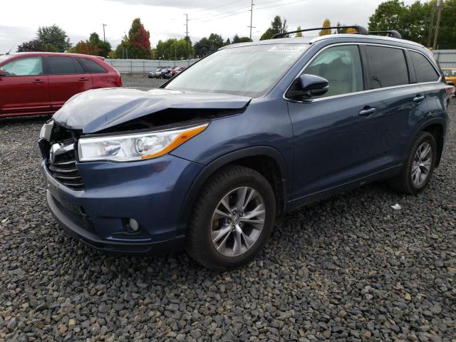 TOYOTA HIGHLANDER 2014 con VIN 5TDJKRFH0ES069176 - Foto de la subasta