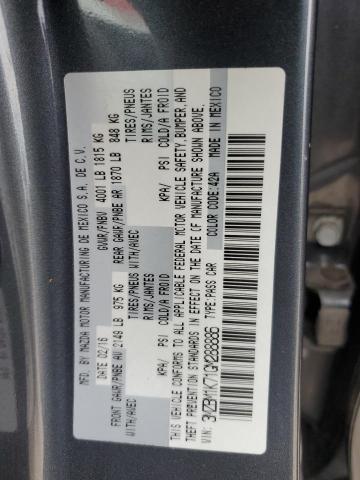 Photo 14 from auction – 2016 MAZDA 3 SPORT with VIN 3MZBM1K71GM288886