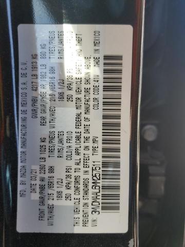Photo 14 from auction – 2021 MAZDA CX-30 with VIN 3MVDMAAL6MM257511