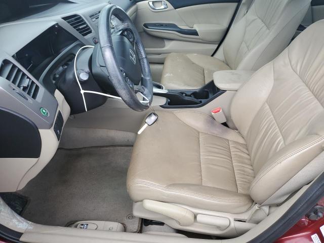 Photo 7 from auction – 2012 HONDA CIVIC EXL with VIN 2HGFB2F92CH557175