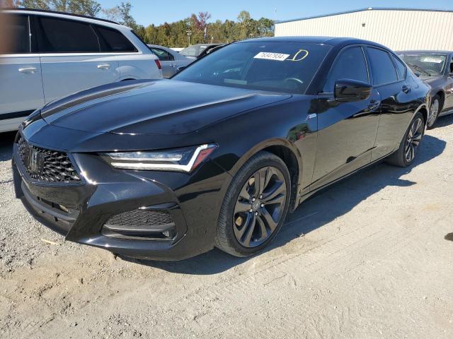ACURA TLX TECH A 2022 with VIN 19UUB5F58NA001377 - Photo from auction