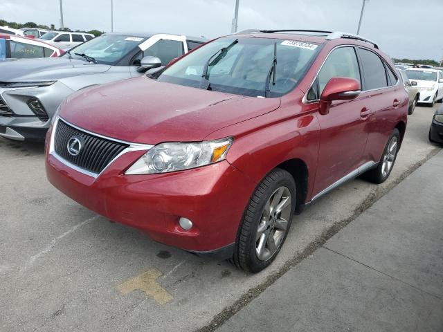LEXUS RX 350 2010 with VIN 2T2ZK1BA0AC007823 - Photo from auction