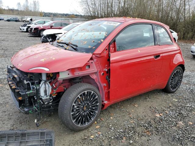 FIAT 500 E RED 2024 with VIN ZFAFFAA43RX205985 - Photo from auction