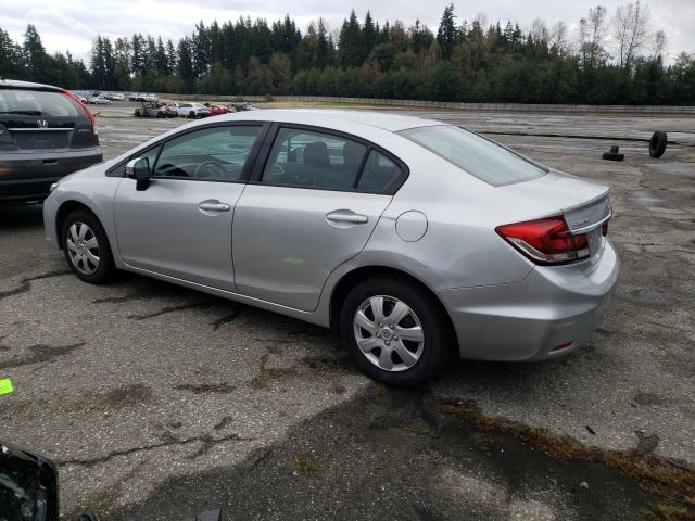 Photo 2 from auction – 2014 HONDA CIVIC LX with VIN 19XFB2F5XEE251786