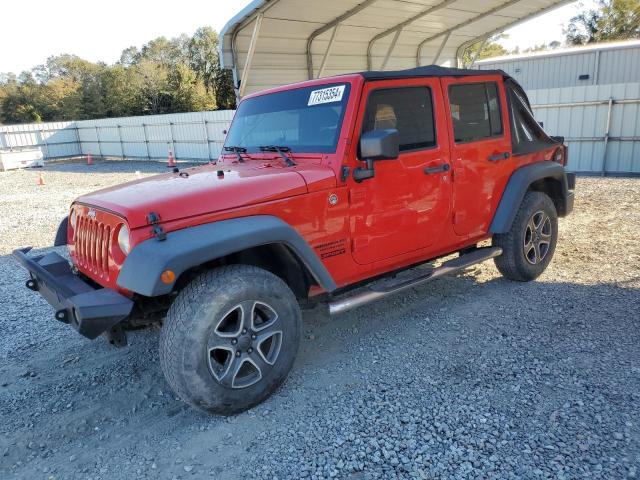JEEP WRANGLER U 2015 with VIN 1C4BJWDG3FL549246 - Photo from auction