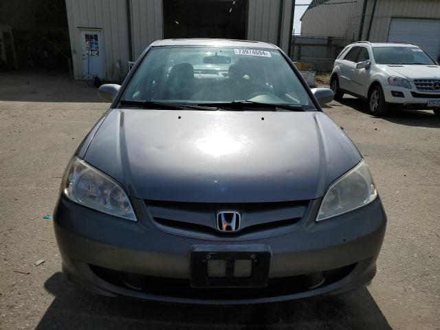 Photo 5 from auction – 2005 HONDA CIVIC EX with VIN 2HGES26855H537735