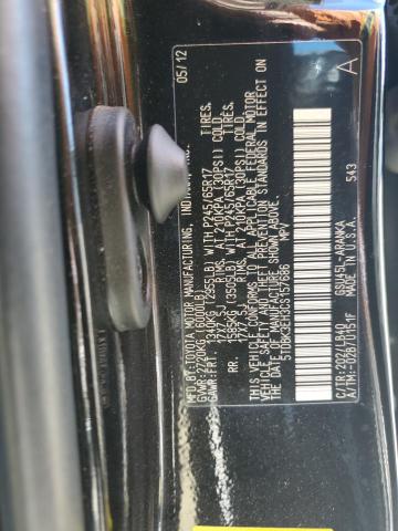 Photo 14 from auction – 2012 TOYOTA HIGHLANDER with VIN 5TDBK3EH3CS157686