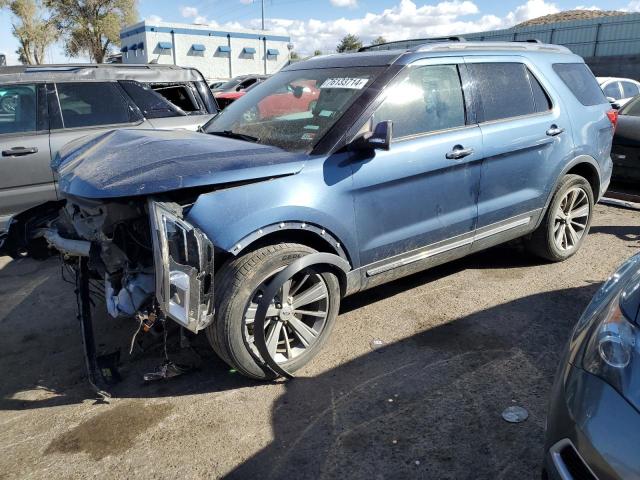 FORD EXPLORER L 2018 with VIN 1FM5K8F84JGB18679 - Photo from auction