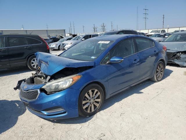 KIA FORTE LX 2014 with VIN KNAFX4A68E5147884 - Photo from auction