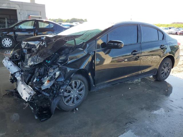 Photo 1 from auction – 2014 HONDA CIVIC LX with VIN 19XFB2F50EE061169