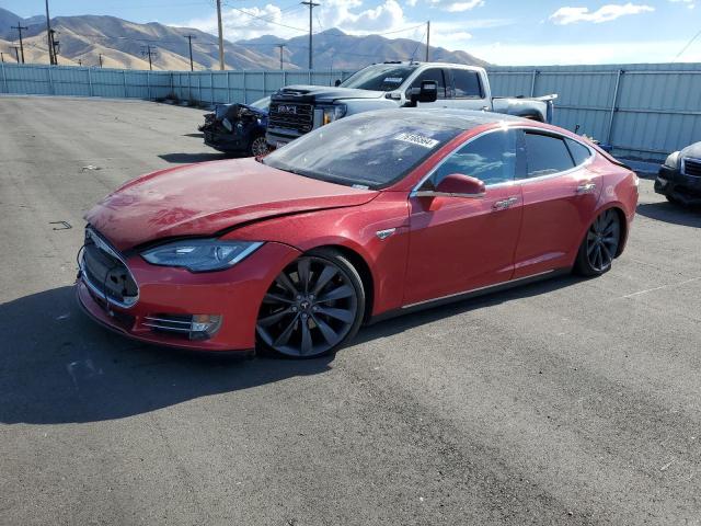 TESLA MODEL S 2014 with VIN 5YJSA1H17EFP53123 - Photo from auction