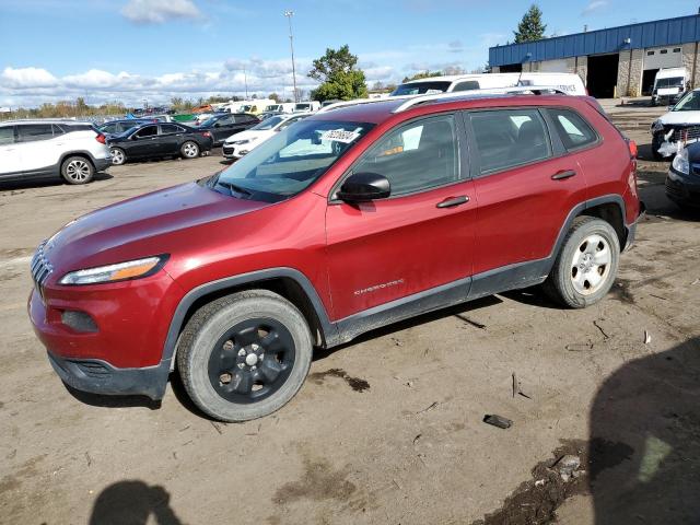 JEEP CHEROKEE S 2014 with VIN 1C4PJMAB5EW114213 - Photo from auction