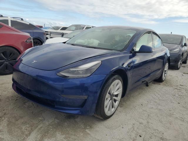 TESLA MODEL 3 2022 with VIN 5YJ3E1EA3NF286487 - Photo from auction