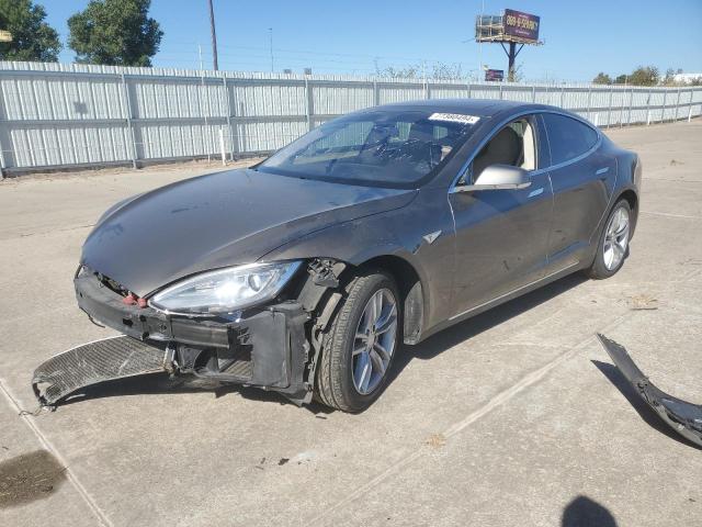 TESLA MODEL S 2015 with VIN 5YJSA1E28FF106499 - Photo from auction