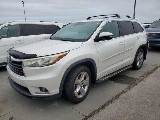 TOYOTA HIGHLANDER 2015 with VIN 5TDYKRFH1FS088206 - Photo from auction