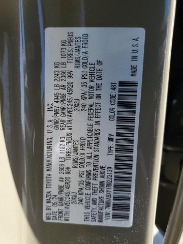 Photo 14 from auction – 2024 MAZDA CX-50 BASE with VIN 7MMVABXY1RN223139