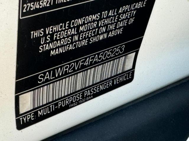 Photo 10 from auction – 2015 LAND ROVER RANGE ROVE with VIN SALWR2VF4FA505253