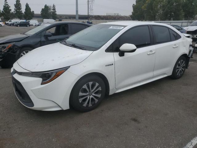 TOYOTA COROLLA LE 2021 with VIN JTDEAMDE1MJ021407 - Photo from auction